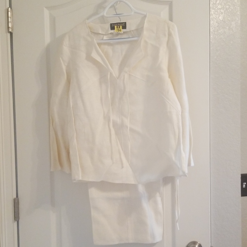 2 piece Linen pant suit